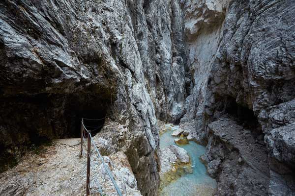 Oberer Teil der Klamm