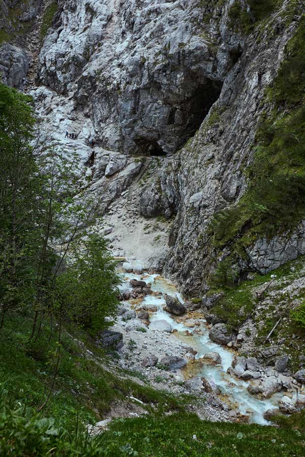 Abzweigung zum Stangensteig